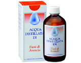 Acqua distillata di fiori di arancio
